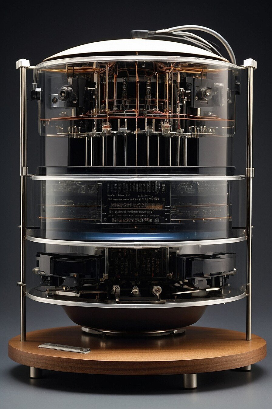 Quantum computer experiment